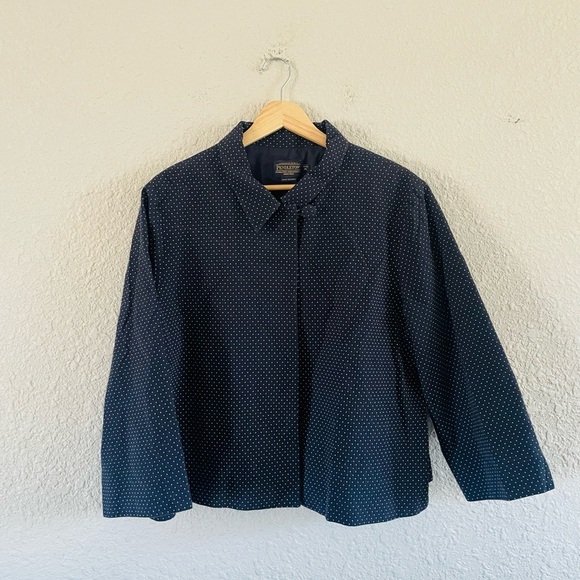 Pendleton Navy Polkadot Jacket - Picture 1 of 11